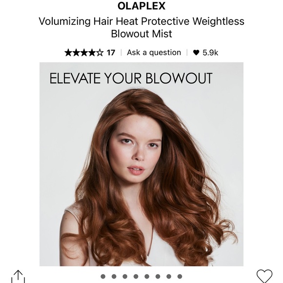 brand new - OLAPLEX volumizing blow dry mist - Picture 5 of 9